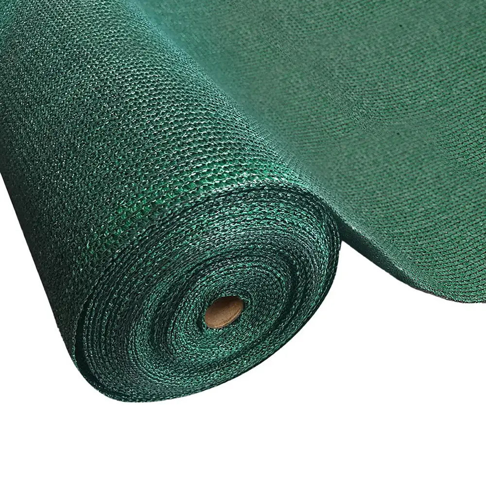 Instahut 70% Shade Cloth 1.83x30m Shadecloth Sail Heavy Duty Green - Home & Garden > Shading > Umbrellas & Sunshades