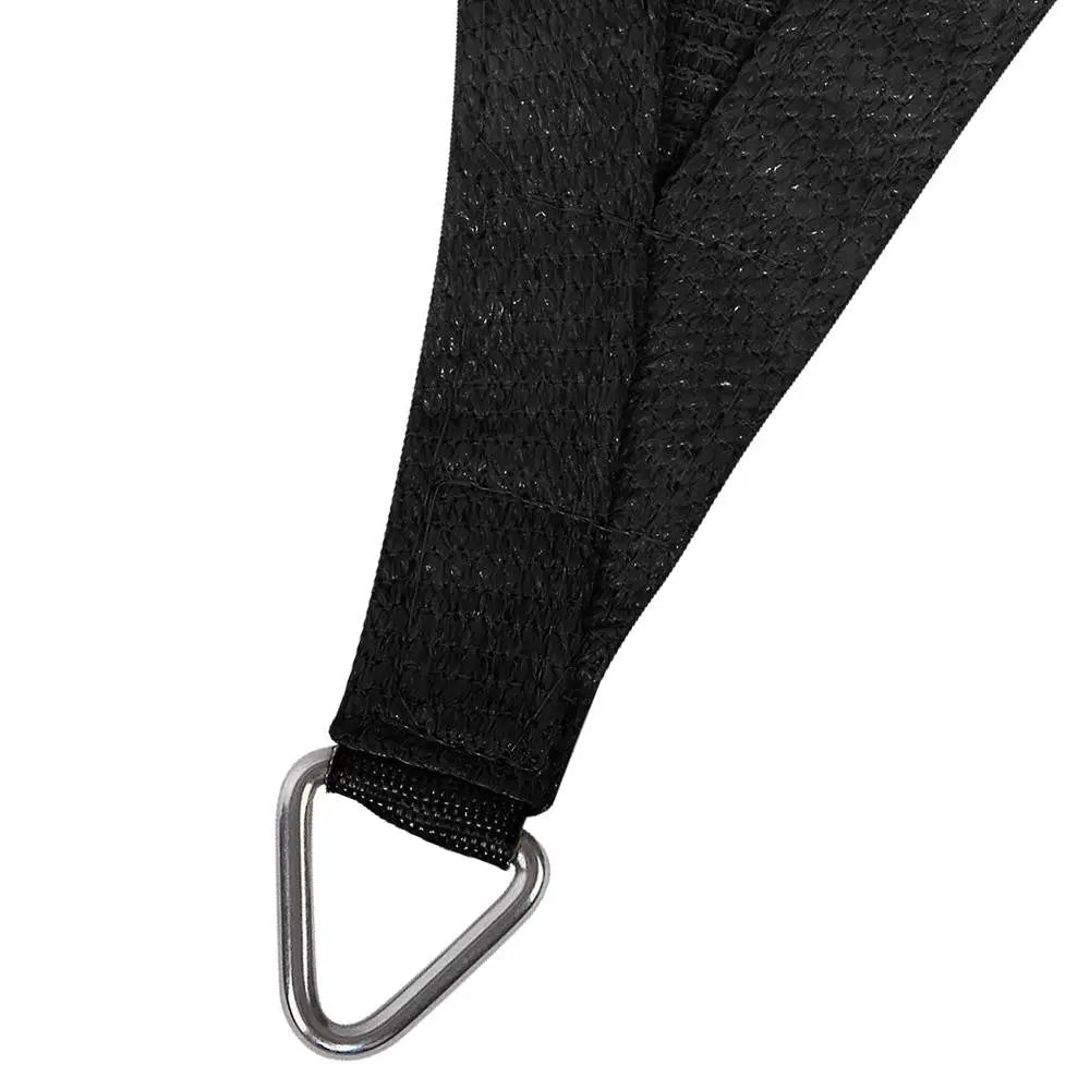 Instahut Shade Sail 6x8m Rectangle 280GSM 98% Black Shade Cloth - Home & Garden > Shading