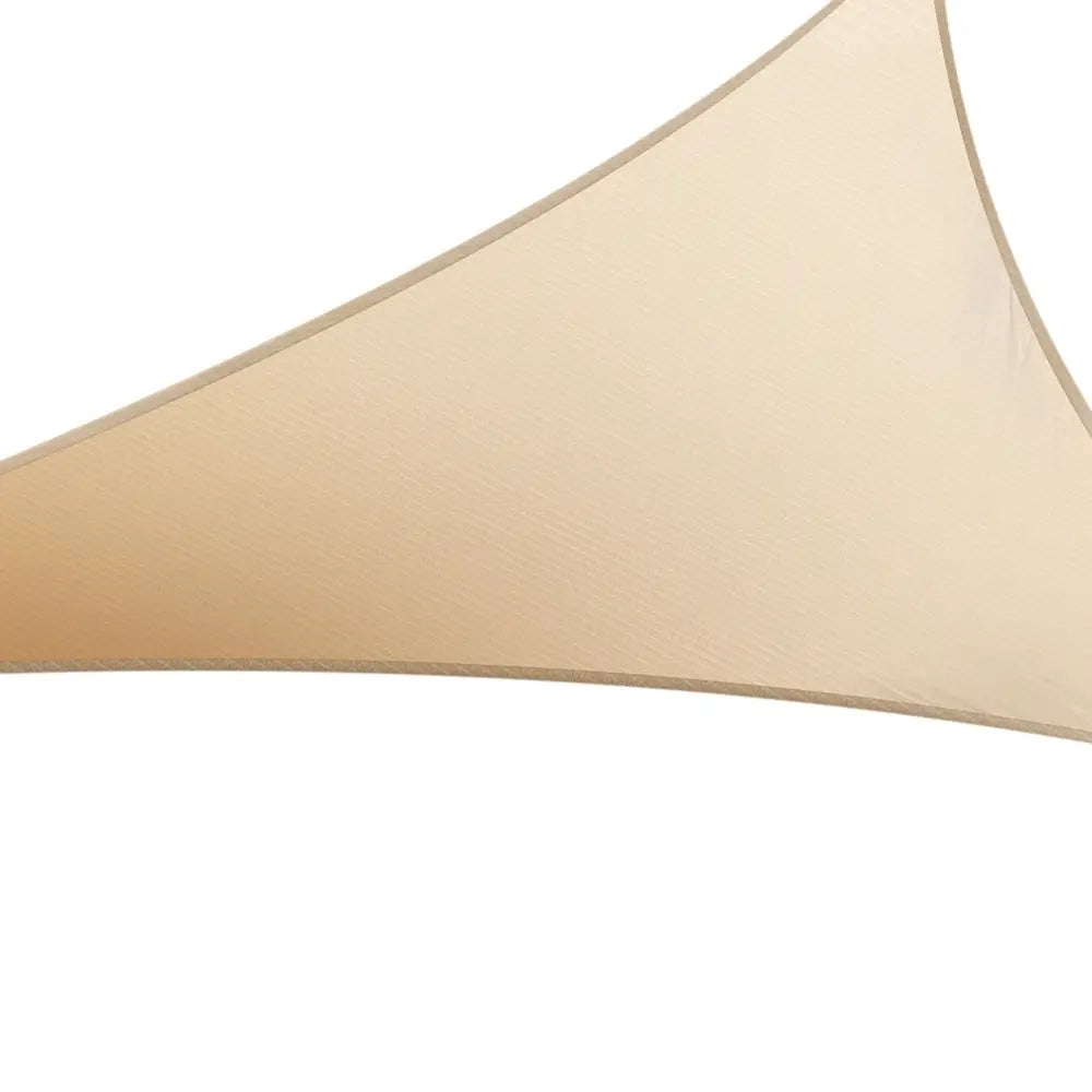 Instahut Shade Sail Cloth Shadecloth Triangle Sun Canopy 6.1x6.1x6.1M - Home & Garden > Shading > Umbrellas & Sunshades