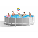 INTEX 4.57M X 1.22M PRISM FRAME PREMIUM POOL SET - Home & Garden > Pool & Accessories > Swimming Pools