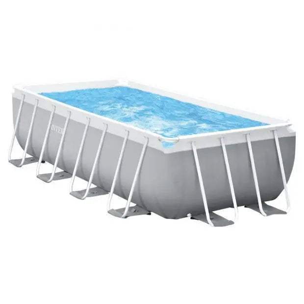 INTEX 4.88MX2.44MX1.07M PRISM FRAME RECTANGULAR POOL SET - Home & Garden > Pool & Accessories