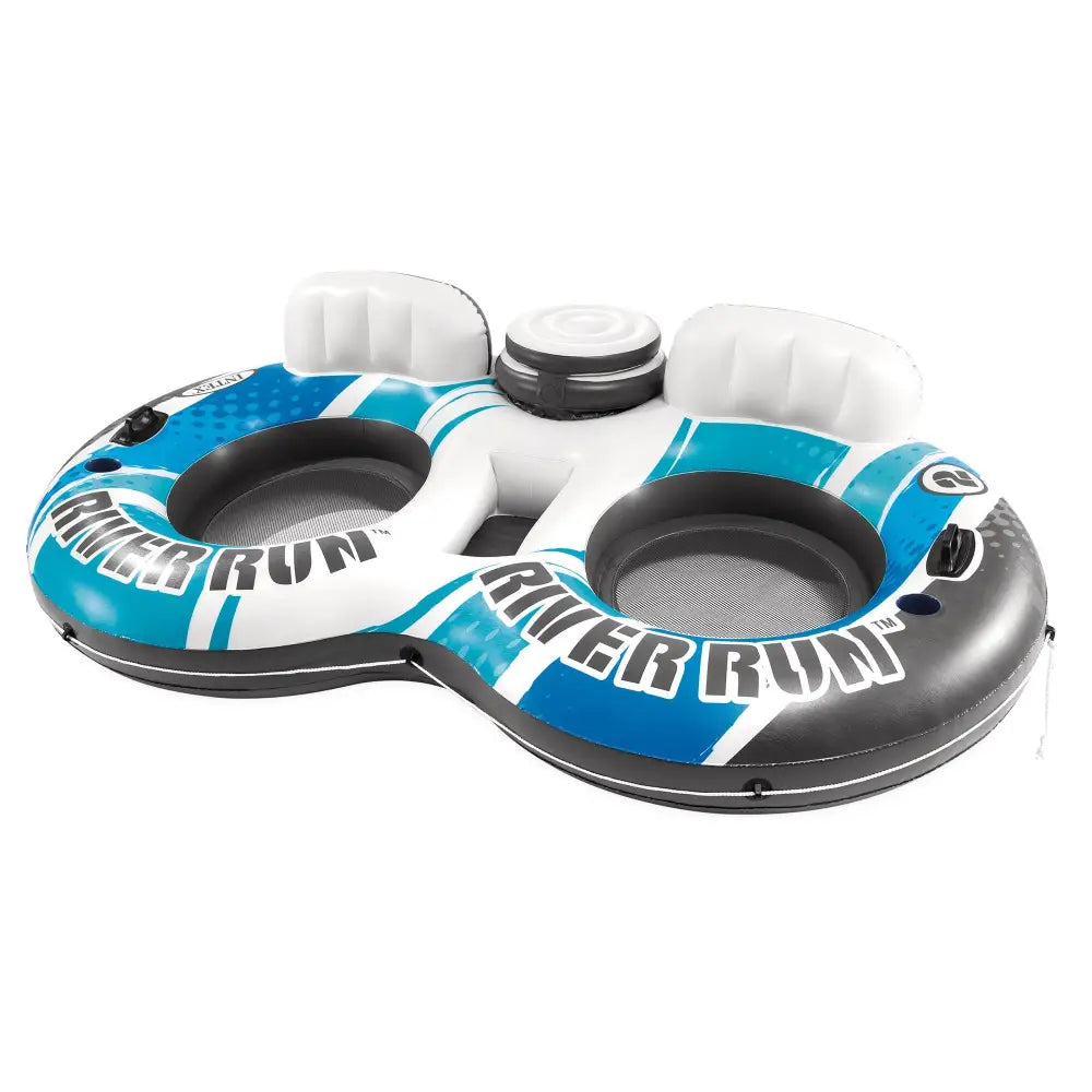 Intex River Run 2 Blue Rapids Inflatable Floating Lake Tube - Home & Garden > Pool & Accessories > Pool Toys &