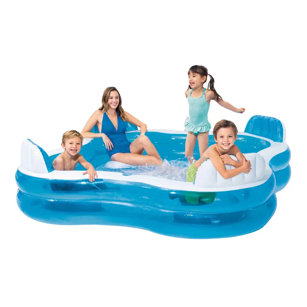 Intex Swim Center Square Inflatable Lounge Pool - Home & Garden > Pool & Accessories > Pool Toys & Inflatables