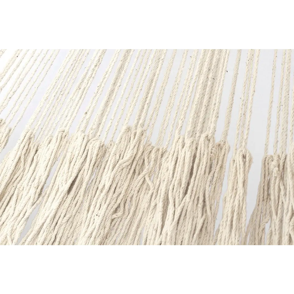 Ivory Cascade hand woven rope Authentic Mexican Hammock - Home & Garden > Hammocks > Hammocks & Accessories