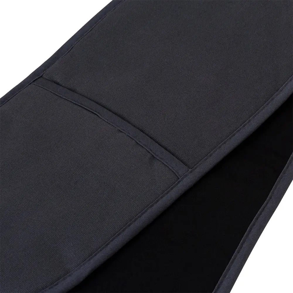 J Elliot Home Selby Cotton Double Oven Mitt Glove 17 x 82 cm Charcoal & Black - Home & Garden > Kitchenware