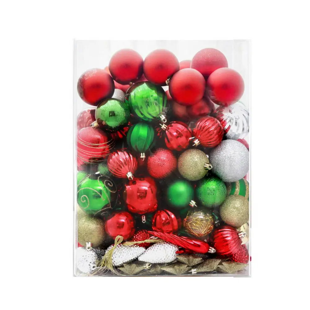 Jingle Jollys 155pcs Christmas Tree Decorations Set Baubles Ornaments Party - Occasions > Christmas > Christmas