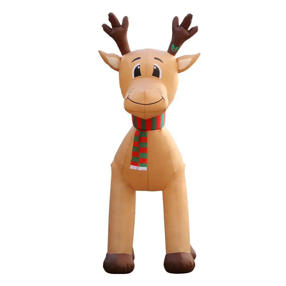 Jingle Jollys Christmas Inflatable Reindeer 5M Illuminated Decorations - Occasions > Christmas > Christmas Decorations