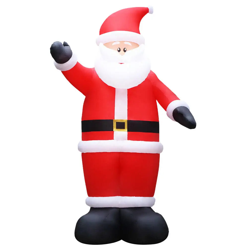 Jingle Jollys Christmas Inflatable Santa 5M Illuminated Decorations - Occasions > Christmas > Christmas Decorations