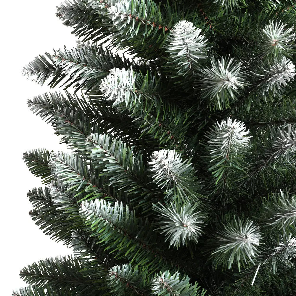 Jingle Jollys Christmas Tree 1.8m Xmas Tree Snowy 300 Tips - Occasions > Christmas > Christmas Trees