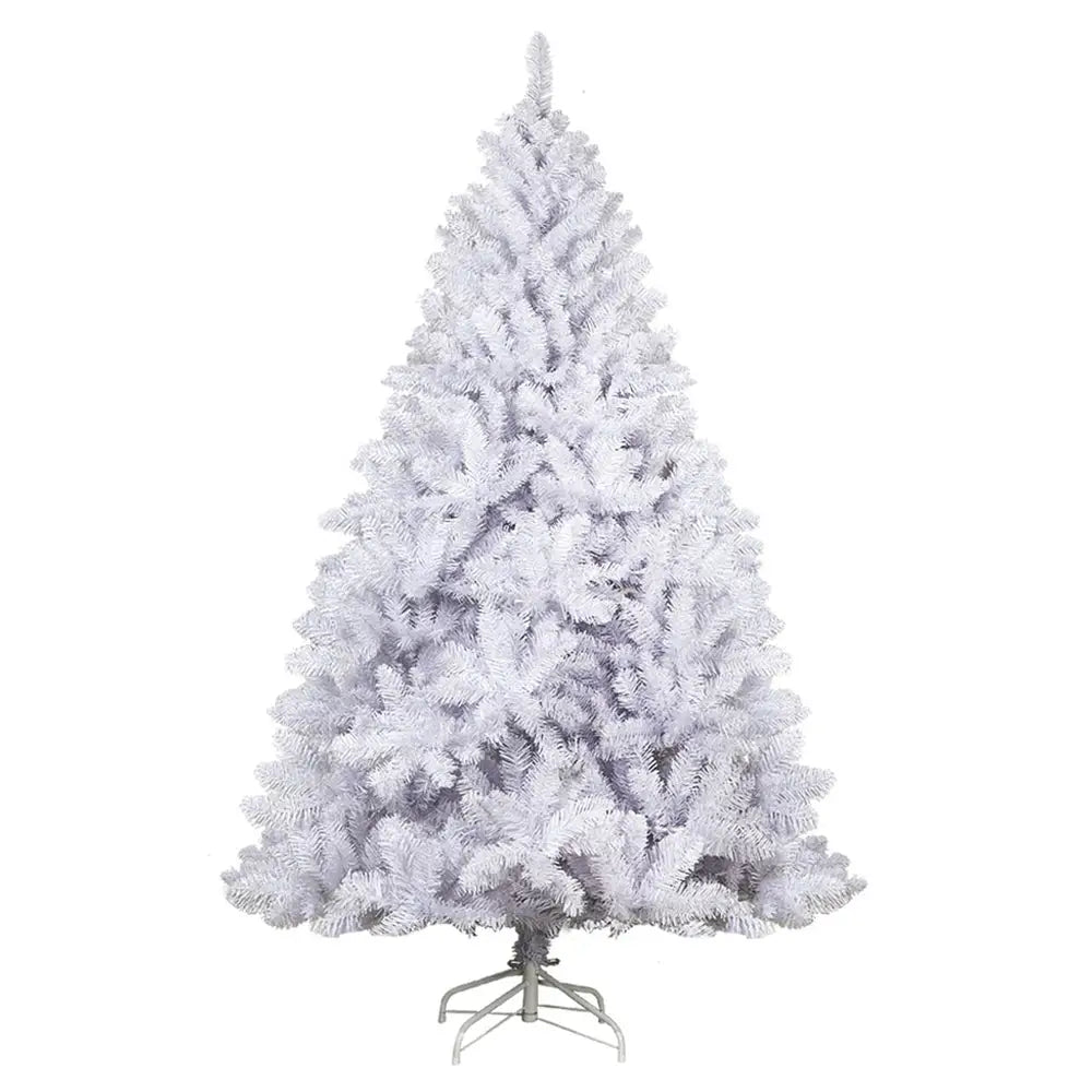Jingle Jollys Christmas Tree 2.1m 1000 White Tips Xmas Tree - Occasions > Christmas > Christmas Trees