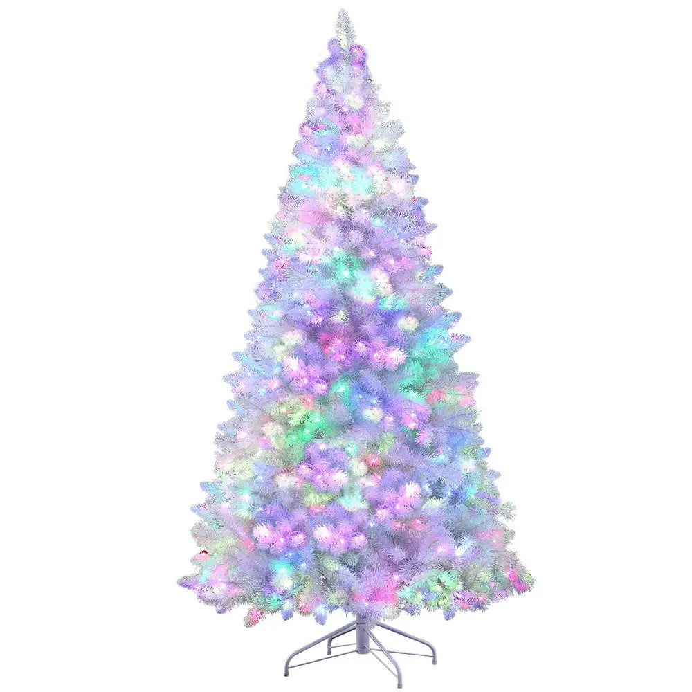 Jingle Jollys Christmas Tree 2.1m RGB Remote Xmas Party Decorations 1310 Tips - Occasions > Christmas > Christmas Trees