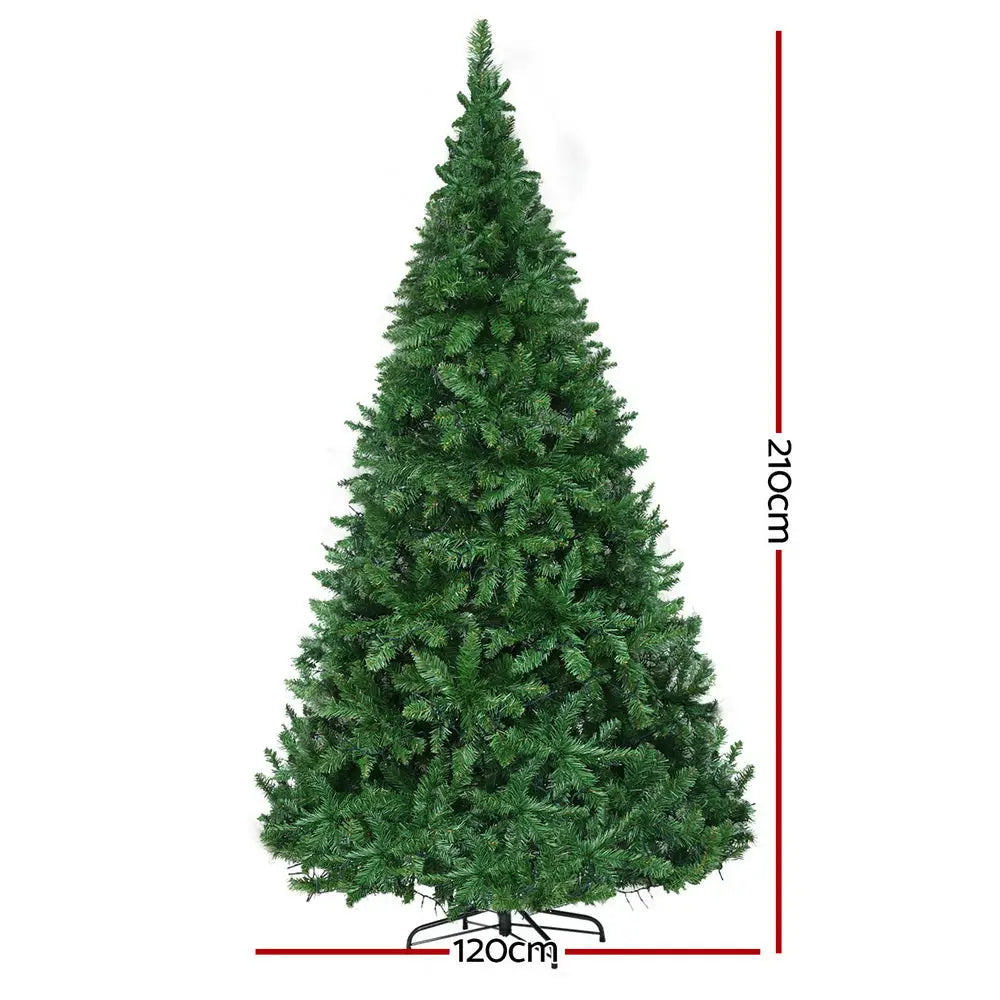 Jingle Jollys Christmas Tree 2.1m Xmas Tree 1134 LEDs - Occasions > Christmas > Christmas Trees