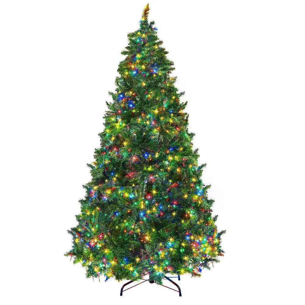 Jingle Jollys Christmas Tree 2.1m Xmas Tree 8 Light Mode Multi Colour - Occasions > Christmas > Christmas Trees
