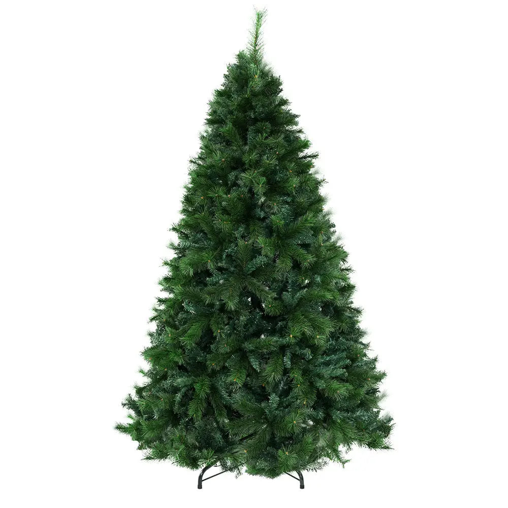 Jingle Jollys Christmas Tree 2.4M Xmas Tree Pine Needles 2100 Tips - Occasions > Christmas > Christmas Trees