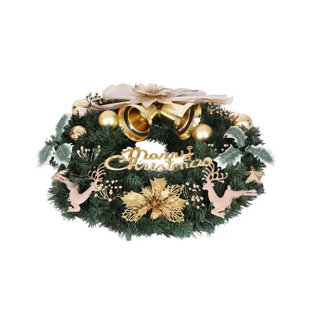Jingle Jollys Christmas Wreath 60CM Garland Flowers Baubles Party Decorations - Occasions > Christmas > Christmas