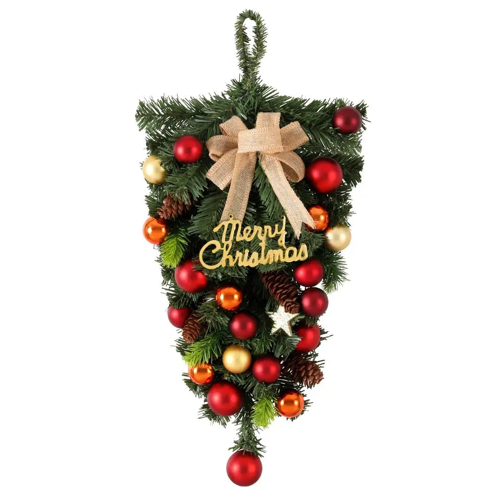 Jingle Jollys Hanging Christmas Garland 50CM Ornaments Party Decorations - Occasions > Christmas > Christmas Wreaths &