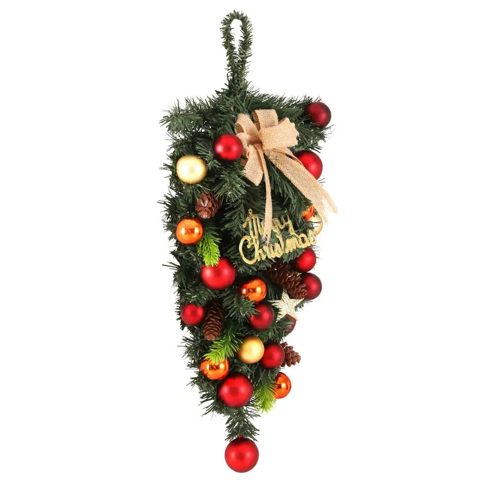 Jingle Jollys Hanging Christmas Garland 50CM Ornaments Party Decorations - Occasions > Christmas > Christmas Wreaths &