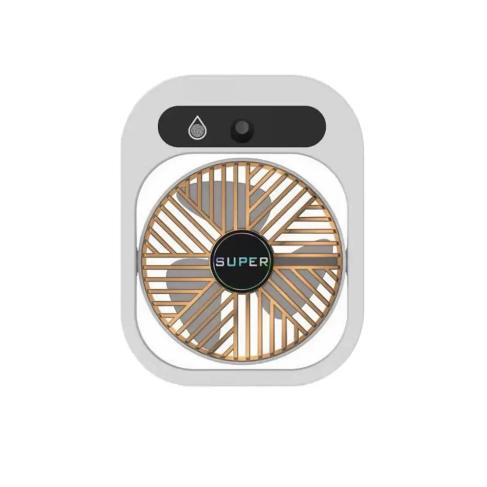 JY Ice Fog Air Conditioning Mist Humidfier Mini Fan Humidifying - White - Appliances > Aroma Diffusers & Humidifiers