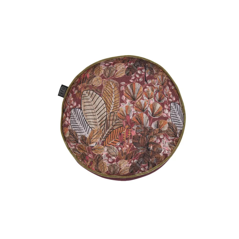 KAAT Amsterdam Asa Multi Botanical Round Filled Cushion 40cm Diameter - Home & Garden > Decor > Cushions & Throws