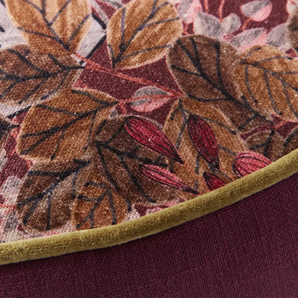 KAAT Amsterdam Asa Multi Botanical Round Filled Cushion 40cm Diameter - Home & Garden > Decor > Cushions & Throws