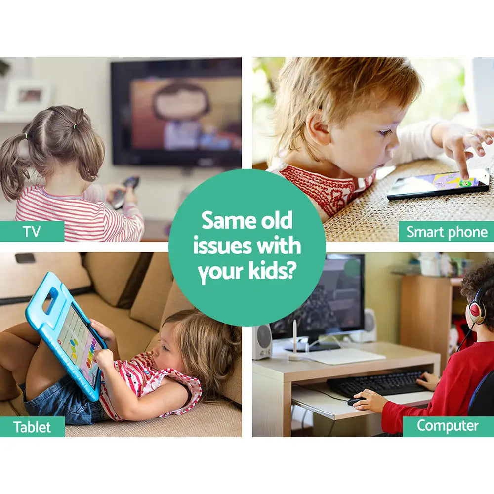 Keezi Kids Sandpit Wooden Sandbox Sand Pit with Canopy Bench Seat Toys 101cm - Baby & Kids > Baby & Kid’s Toys >