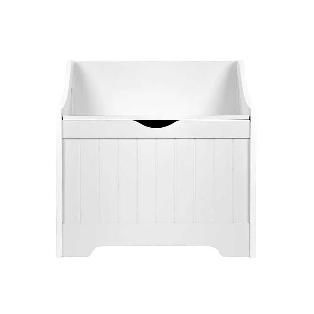 Keezi Kids Toy Box Chest Children Storage Clothes Toys Organiser Square - Baby & Kids > Kid’s Furniture