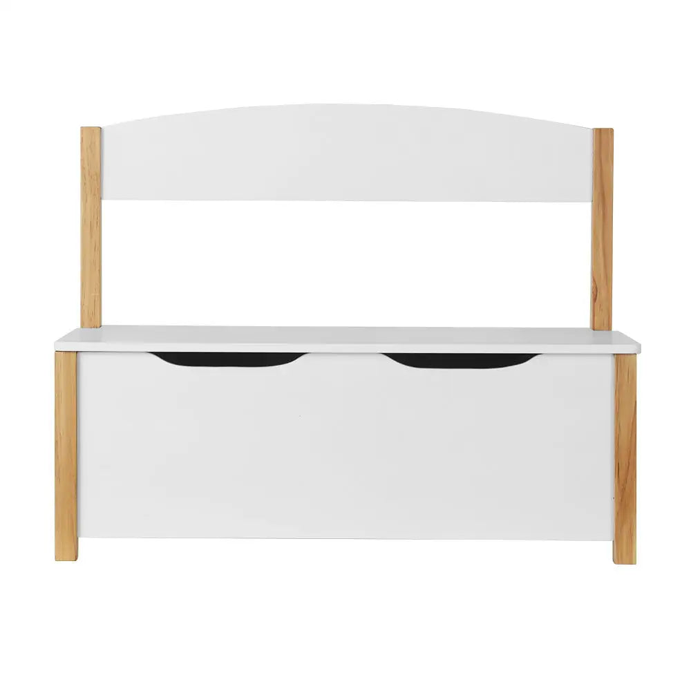 Keezi Kids Toy Box Chest Storage Blanket Children Organiser Seating Bench - Baby & Kids > Kid’s Furniture