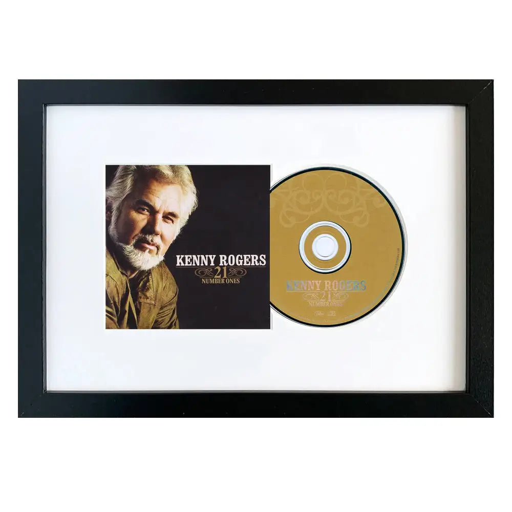 Kenny Rogers - 21 Number Ones - CD Framed Album Art - Home & Garden > Wall Art