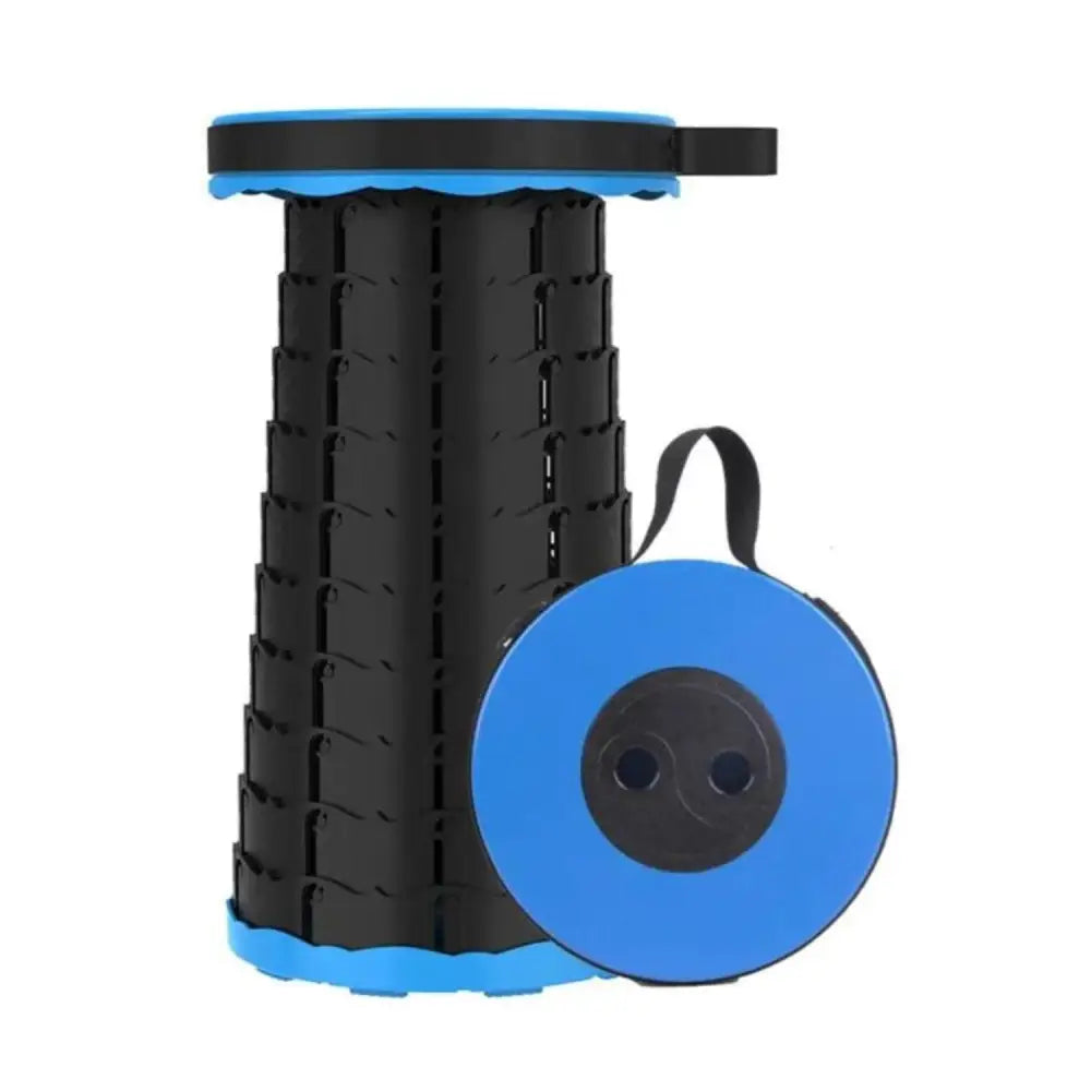 KILIROO Portable Telescopic Folding Stool (Blue) KR-TFS-101-XH - Furniture > Outdoor