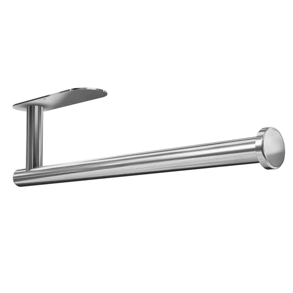 Kitchen Paper Holder Wall Mount Adhesive Paper Towel Holder Silver - Home & Garden > Bathroom Accessories > Towel Racks