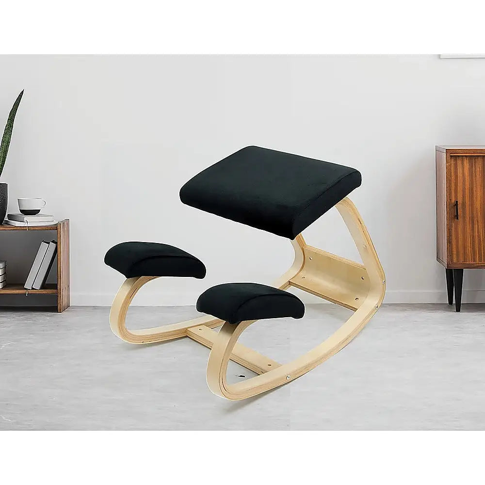 Kneeling Office Chair Ergonomic Rocking Posture Improving Stool - Furniture > Office