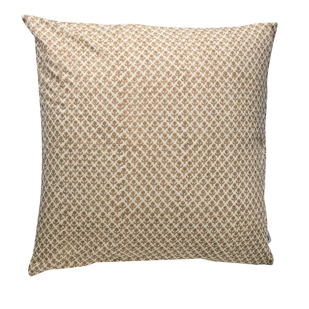 Kolka Quilted Euro Cushion Cover Sham Pillow Case Decorative - Beige - Home & Garden > Decor