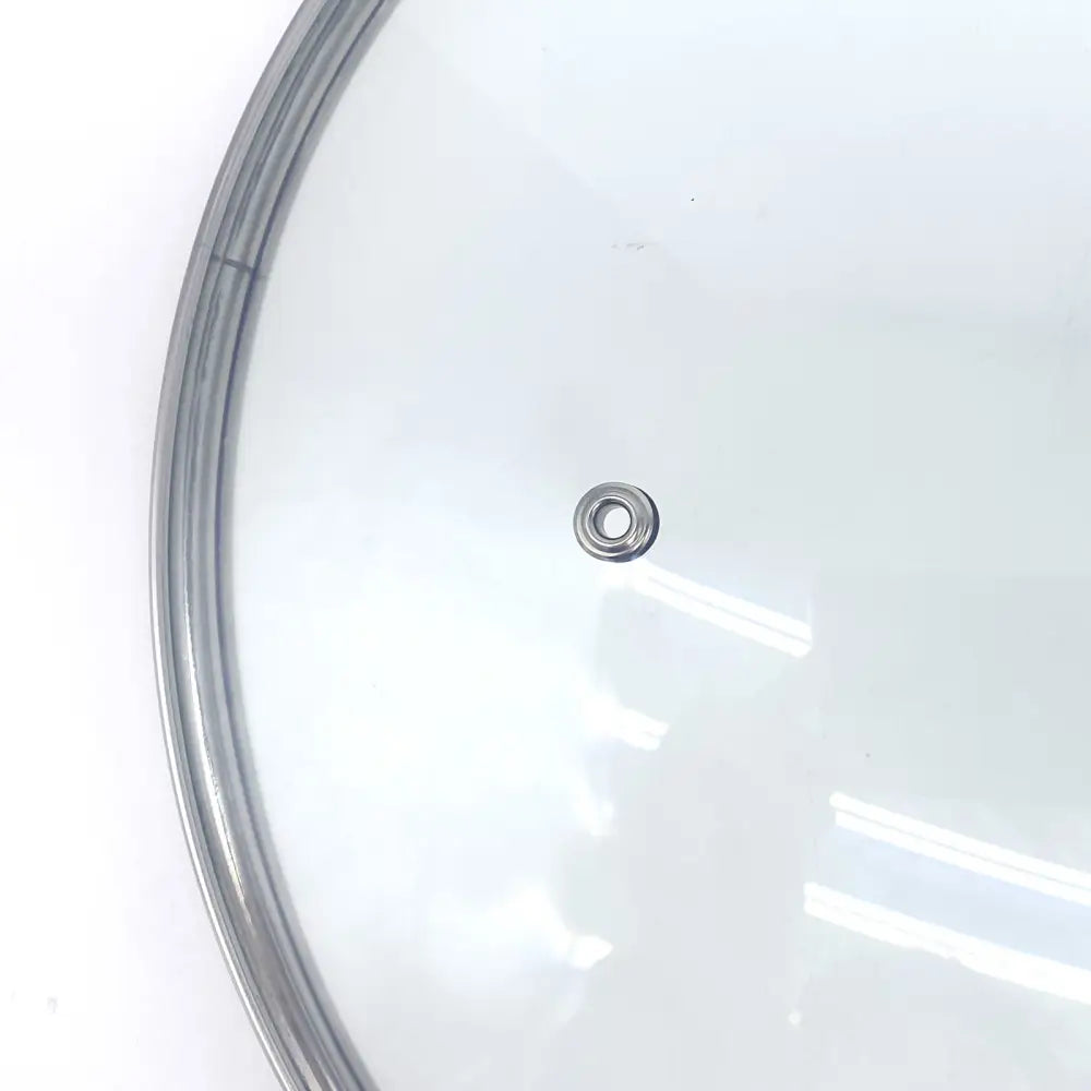 KOMAN Stainless Steel Glass Lid with Bakelite Handle - 28cm - Home & Garden > Kitchenware