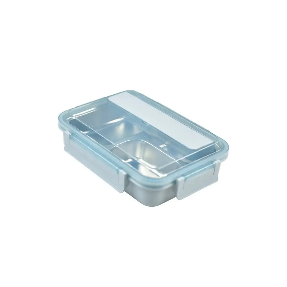 Kylin 304 Stainless Steel 4 Divided Simple Lunch Box - Blue - Home & Garden > Kitchenware