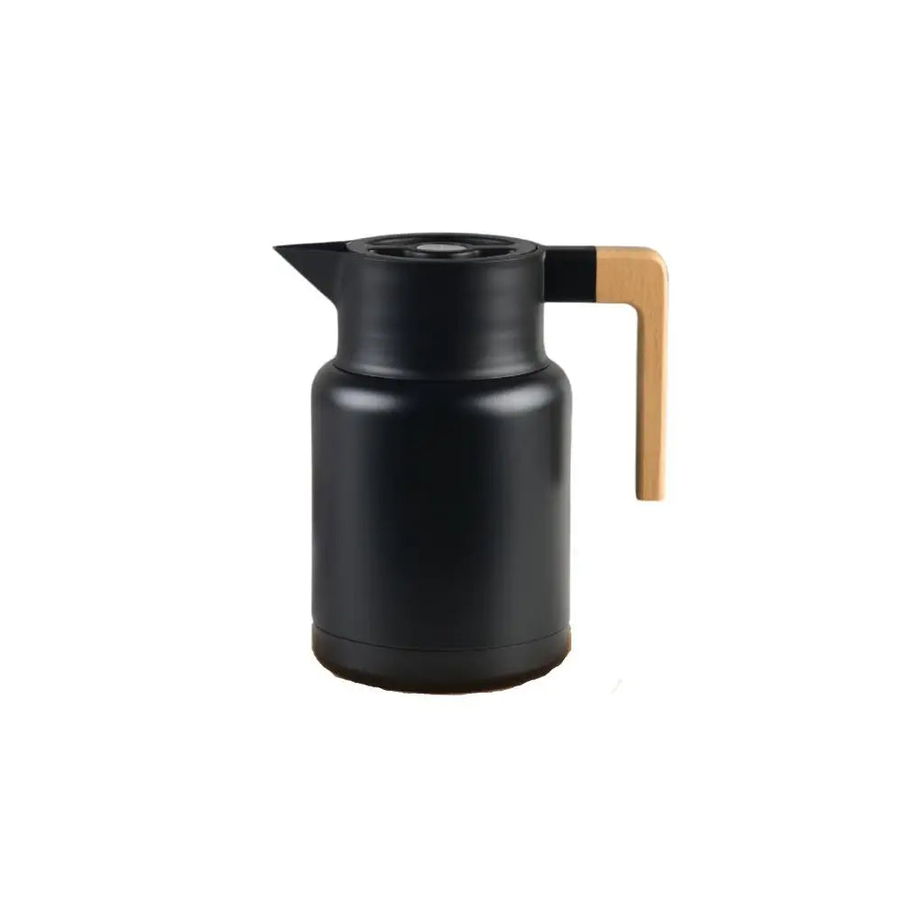 Kylin 304 Stainless Steel Japanese Vaccum Jug 1.3L - Black - Home & Garden > Kitchenware