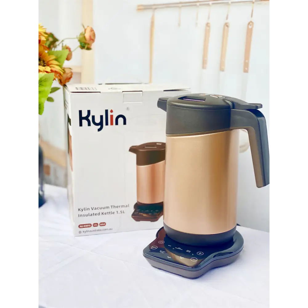 Kylin Vacuum Thermal Insulated Kettle 1.5L AU-K5051 - Appliances > Kitchen Appliances