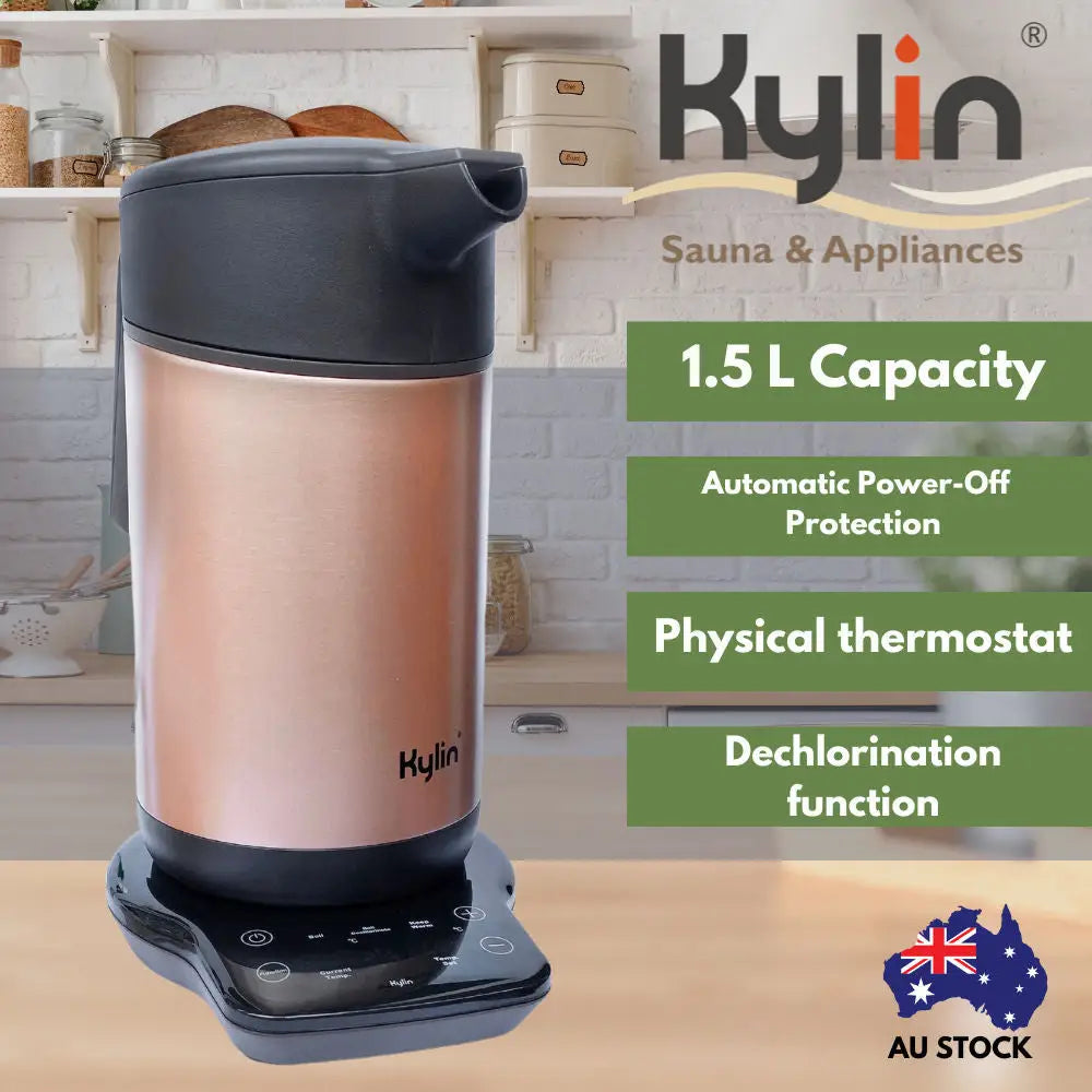 Kylin Vacuum Thermal Insulated Kettle 1.5L AU-K5051 - Appliances > Kitchen Appliances