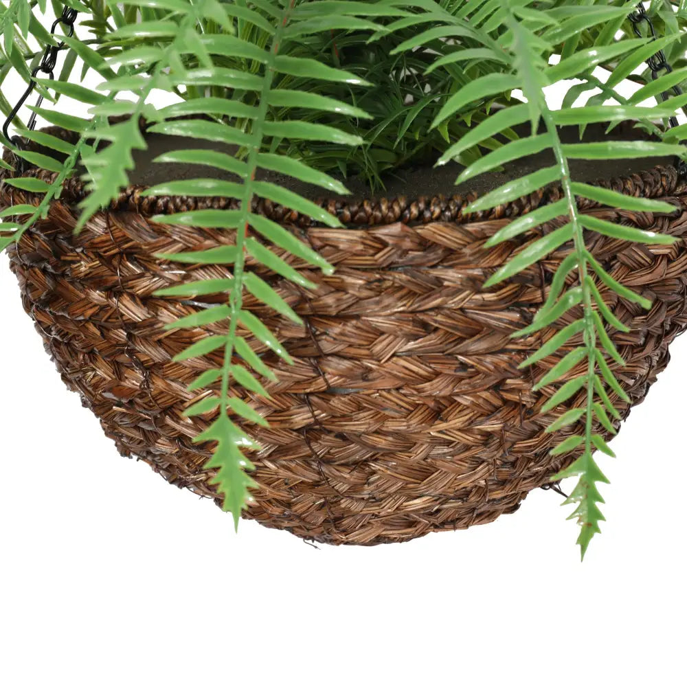 Large Artificial Hanging Basket (Fern Hanging Basket) - Home & Garden > Home & Garden Others