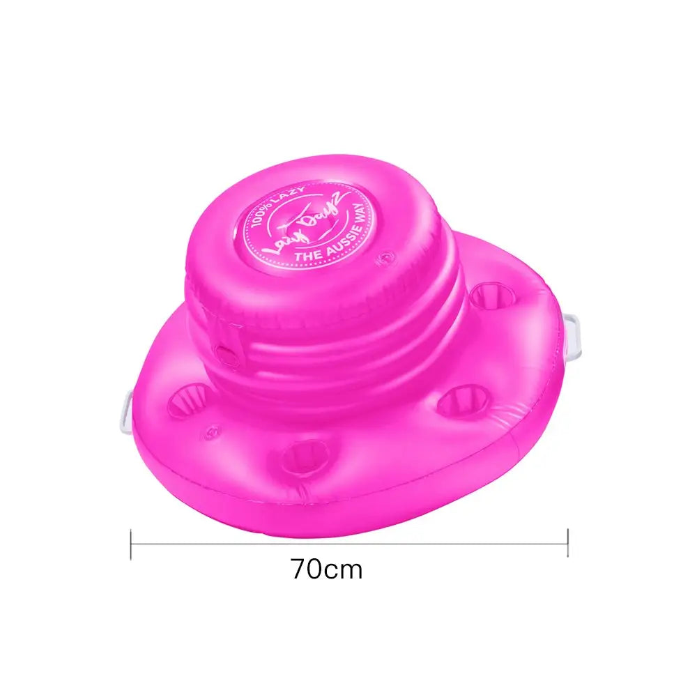 Lazy Dayz Inflatable Drinks Tub - Pink - Home & Garden > Pool & Accessories > Pool Toys & Inflatables