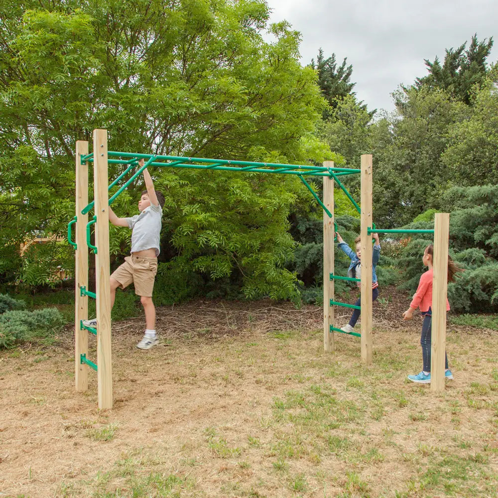 Lifespan Kids Amazon 2.5m Monkey Bar Set - Baby & Kids > Baby & Kid’s Toys > Outdoor Play Equipment