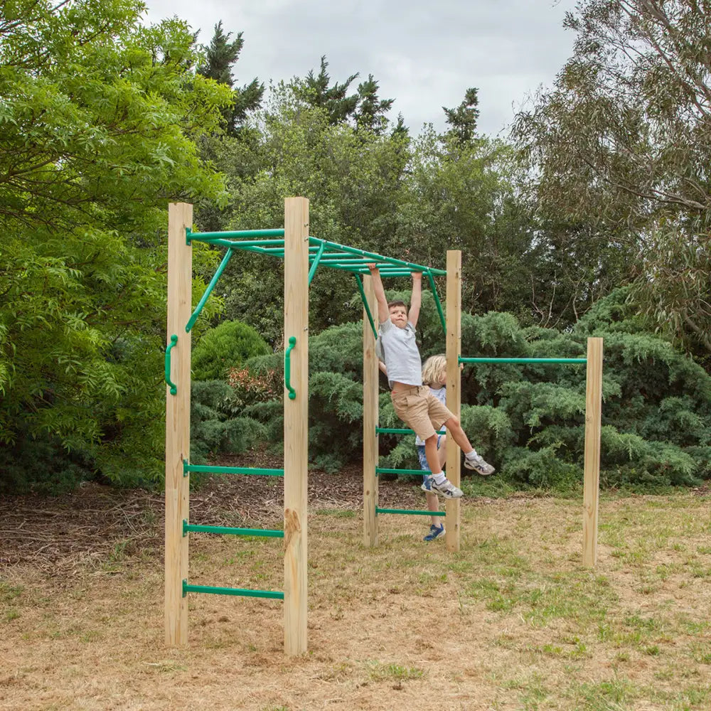 Lifespan Kids Amazon 2.5m Monkey Bar Set - Baby & Kids > Baby & Kid’s Toys > Outdoor Play Equipment