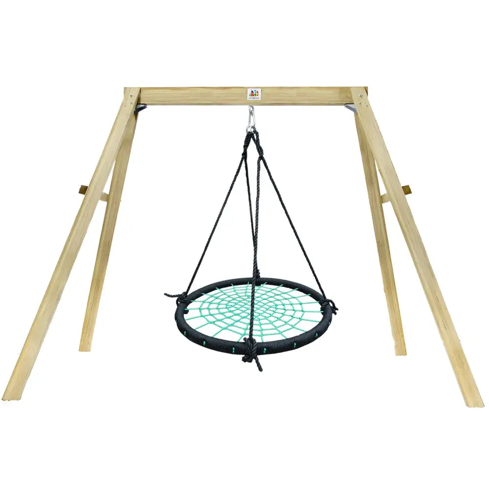Lifespan Kids Oakley Swing Set with 1m Spidey Web Swing - Baby & Kids > Baby & Kid’s Toys > Outdoor Play Equipment