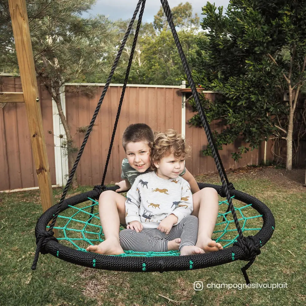 Lifespan Kids Oakley Swing Set with 1m Spidey Web Swing - Baby & Kids > Baby & Kid’s Toys > Outdoor Play Equipment