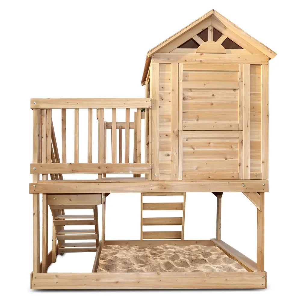 Lifespan Kids Silverton Play Centre With Rock Climbing Wall - Baby & Kids > Baby & Kid’s Toys > Outdoor Play Equipment