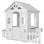 Lifespan Kids Teddy V2 Cubby House White - Baby & Kids > Baby & Kid’s Toys > Outdoor Play Equipment