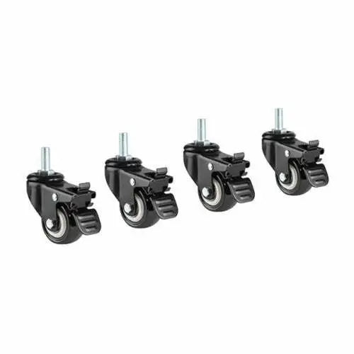Lockable Desk Casters Single Motor Standing Desk Wheels - Furniture > Office