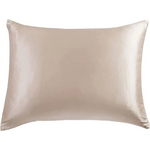 Luxury Pillowcase - 100% Pure Mulberry Silk on Both Sides - Champagne - Home & Garden > Bedding > Pillowcases