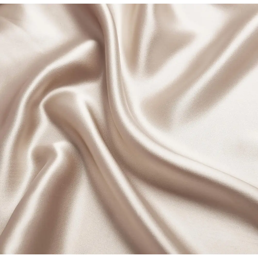 Luxury Pillowcase - 100% Pure Mulberry Silk on Both Sides - Champagne - Home & Garden > Bedding > Pillowcases