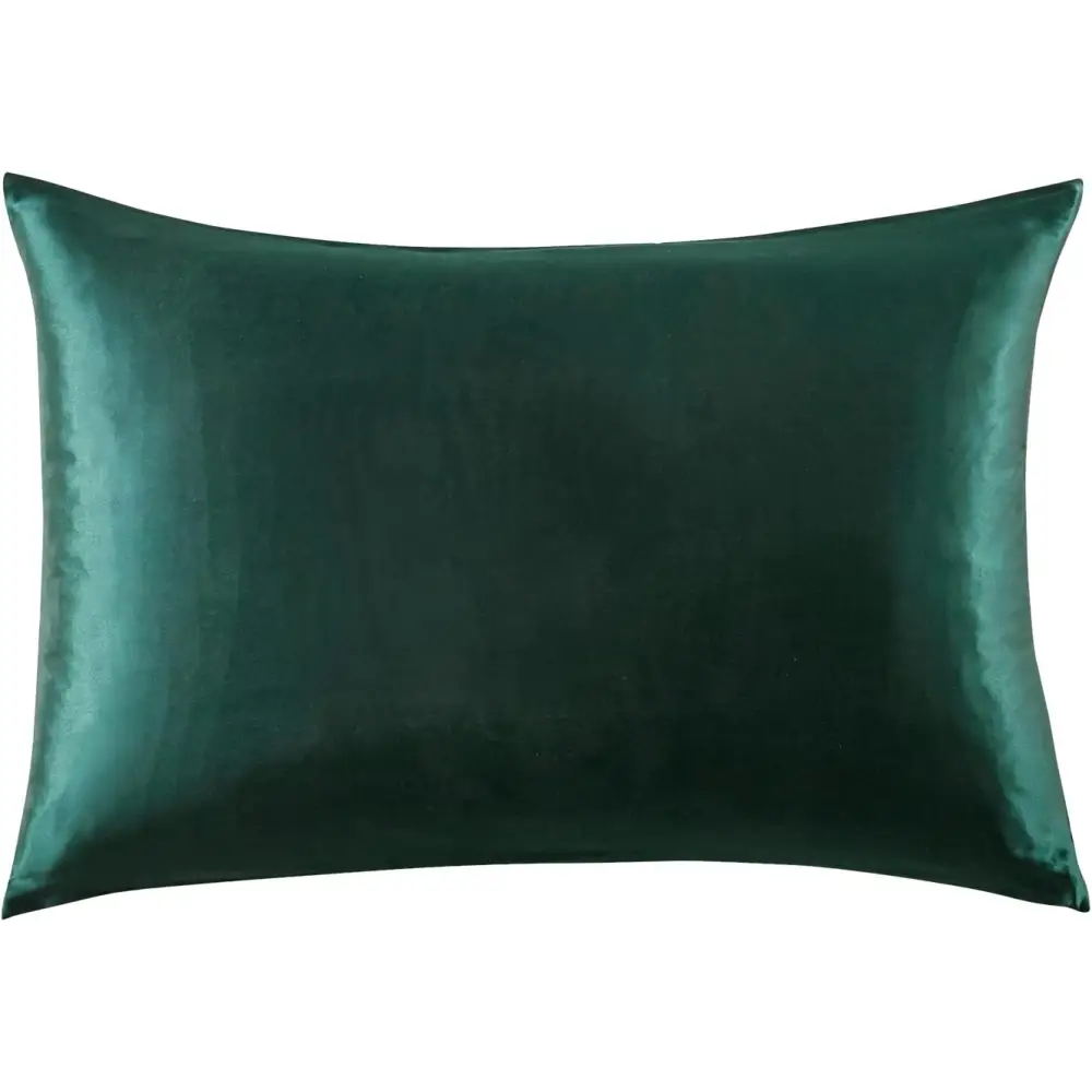 Luxury Pillowcase - 100% Pure Mulberry Silk on Both Sides - Emerald Green - Home & Garden > Bedding > Pillowcases
