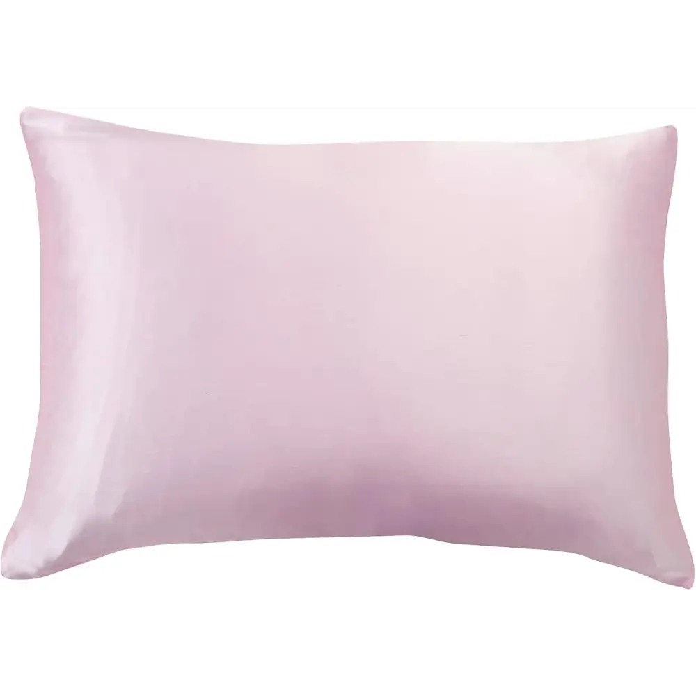 Luxury Pillowcase - 100% Pure Mulberry Silk on Both Sides - Pink - Home & Garden > Bedding > Pillowcases